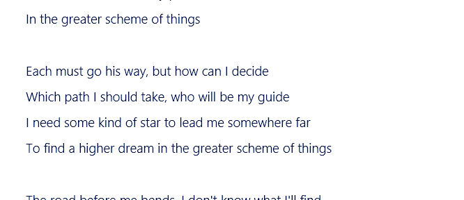 #weekFour #TheGreaterSchemeOfThings ☺